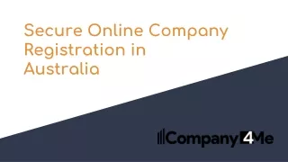 Company 4 Me - Company Registration in Australia