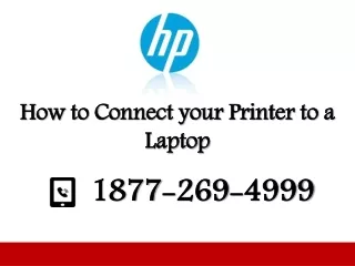 How to Connect your Printer to a Laptop?