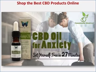 shop the best cbd products online