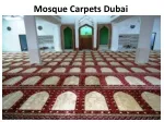 Mosque Carpets In Abu Dhabi - slide 1