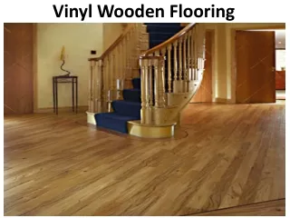 Vinyl Wooden Flooring In Dubai