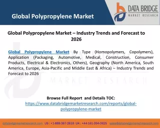 global polypropylene market