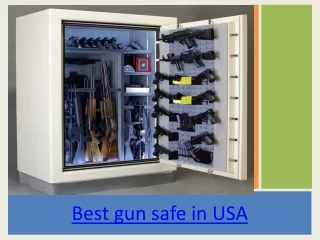 Best gun safe in usa