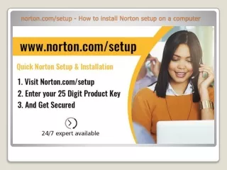norton com setup how to install norton setup on a computer