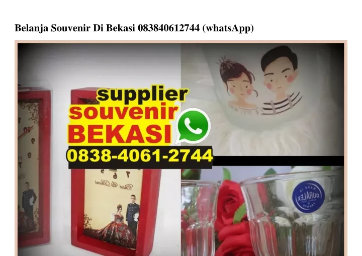 belanja souvenir di bekasi 083840612744 whatsapp