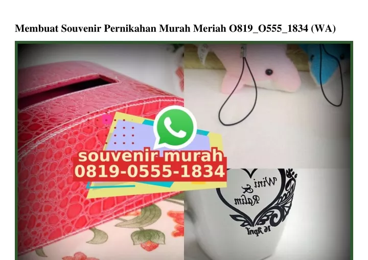 membuat souvenir pernikahan murah meriah o819