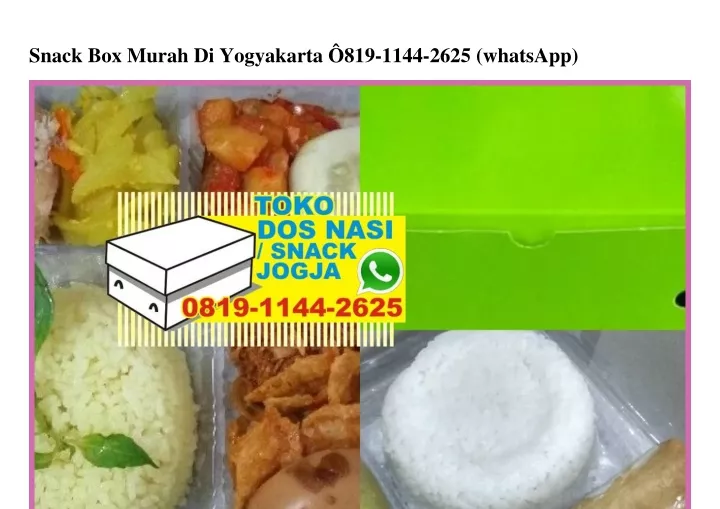 snack box murah di yogyakarta 819 1144 2625