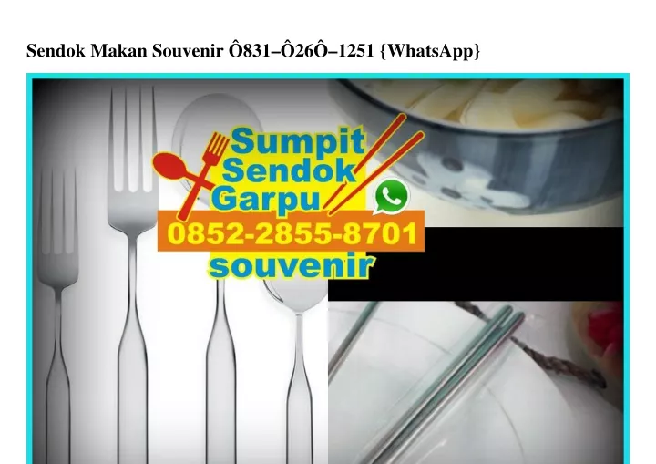 sendok makan souvenir 831 26 1251 whatsapp