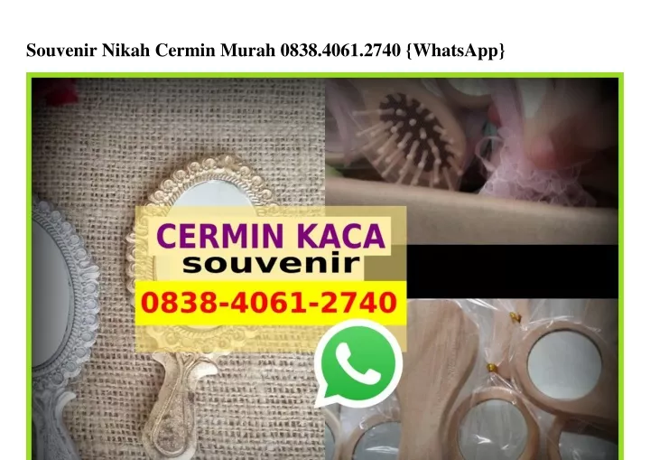 souvenir nikah cermin murah 0838 4061 2740