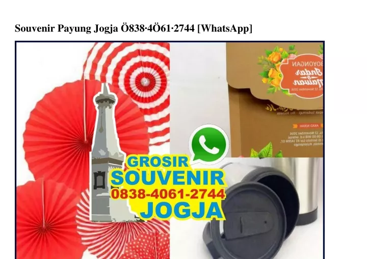 souvenir payung jogja 838 4 61 2744 whatsapp