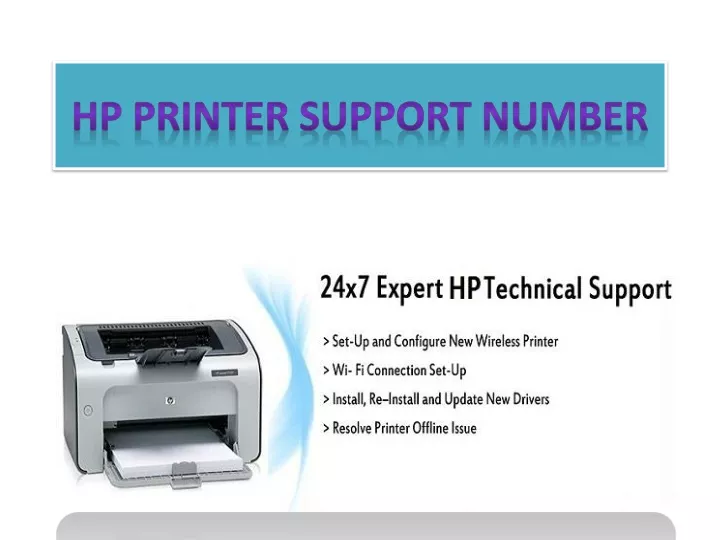 Ppt Hp Printer Support Number Powerpoint Presentation Free Download