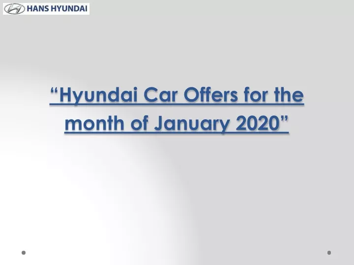 hyundai car offers for the