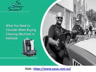 What You Need to Consider When Buying Cleaning Machines in Adelaide