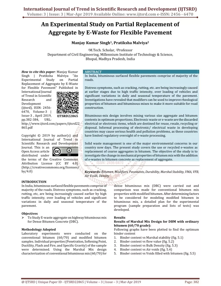 international journal of trend in scientific