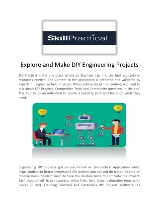 Competitive Exams For Engineers - Skill Practical