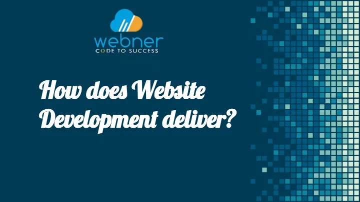 how does website how does website development