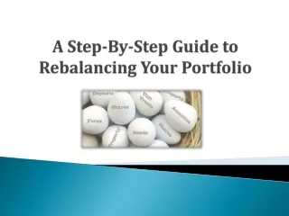 A Step-By-Step Guide to Rebalancing Your Portfolio