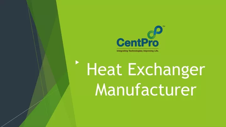 heat exchanger manufacturer