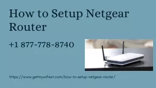 Login into Netgear Router and Netgear Router Setup