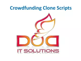Crowdfunding Clone Scripts | Ready-Made Clone Scripts