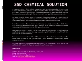 SSD Chemical Solution