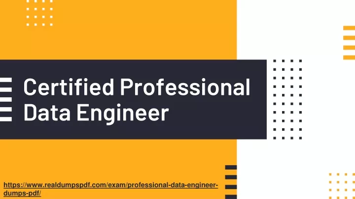 certified professional data engineer