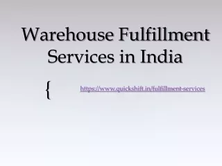 HOW DOES WAREHOUSE FULFILLMENT SERVICE PLAY A ROLE IN E-COMMERCE?