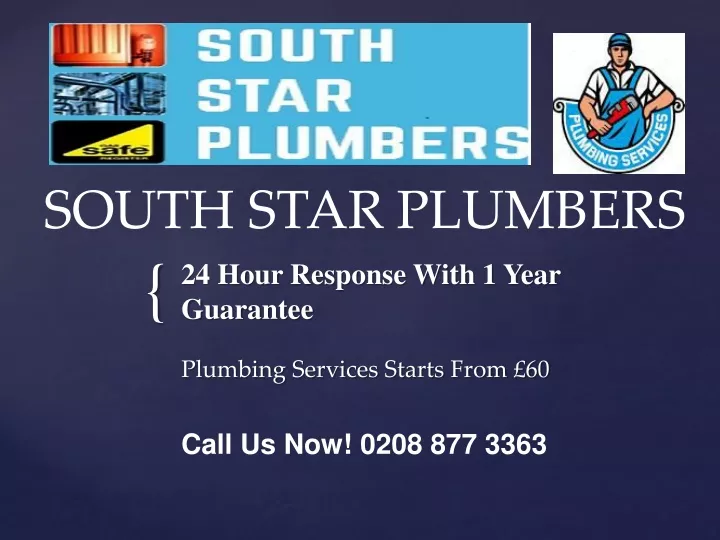 24 hour response with 1 year guarantee