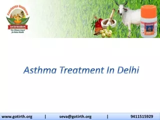 Asthma treatment in Delhi