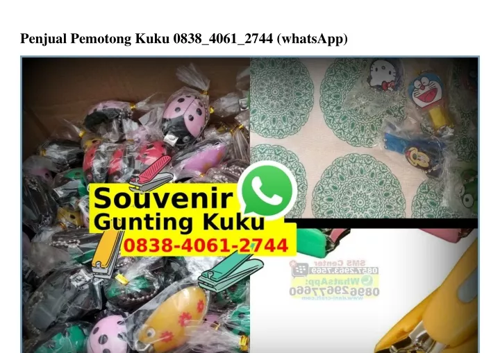 penjual pemotong kuku 0838 4061 2744 whatsapp