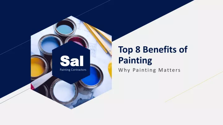 top 8 benefits of painting