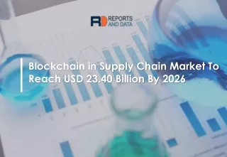 Blockchain in Supply Chain Market 2019 by Segment Forecasts 2026