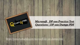 Get 20% Discount On Latest Microsoft DP-100 Dumps - Microsoft DP-100 Online Test Engine