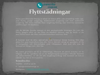 flyttst dningar