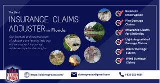 Claims Pro USA - Best Insurance Claims Adjuster in Florida