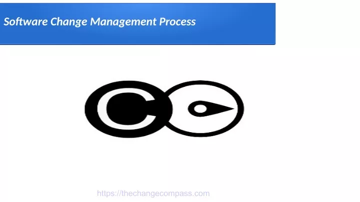 software change management process