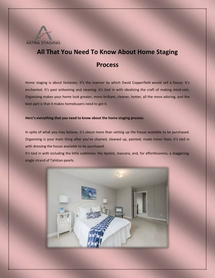 all that you need to know about home staging