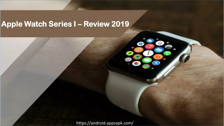 apple watch series i apple watch series i review
