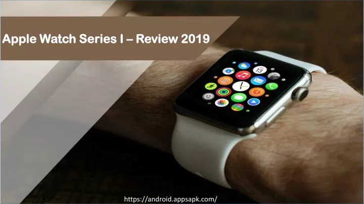 apple watch series i review 2019