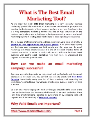 How do I do email marketing