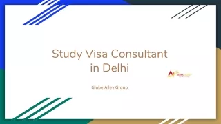 Study Visa Consultant in Delhi