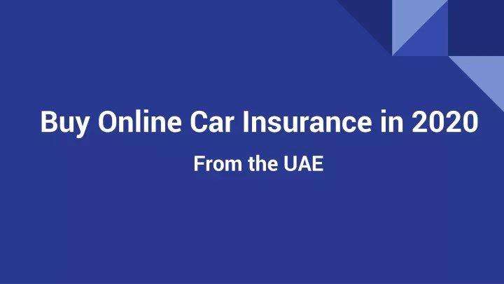b uy online car insurance in 2020
