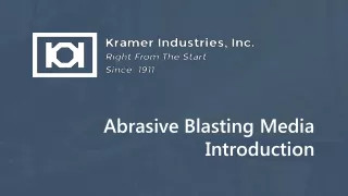 Abrasive Blasting Media