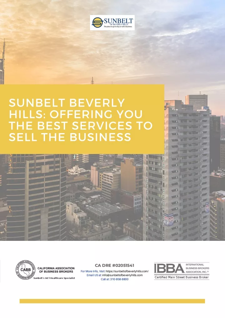 sunbelt beverly hills offering you the best