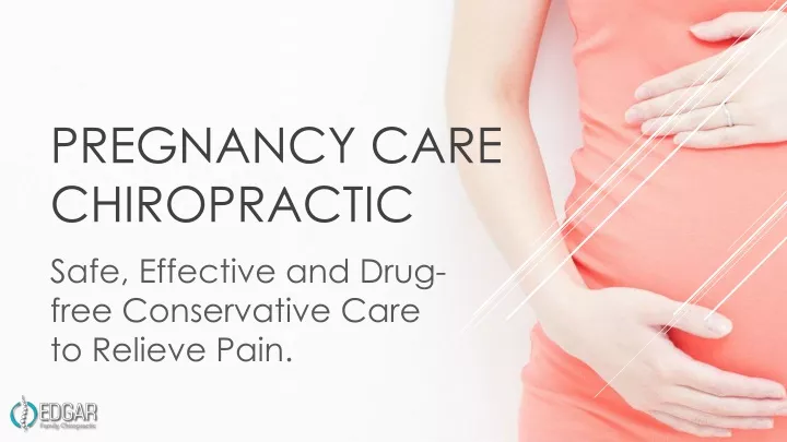 pregnancy care chiropractic