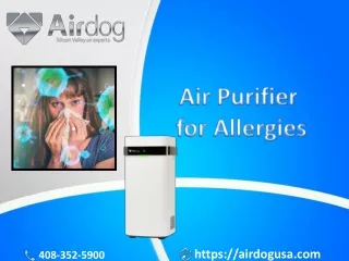 Buy best Air Purifier for Allergies and bacteria - Airdog USA