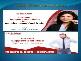 McAfee.com/activate | Redeem McAfee Retail Card