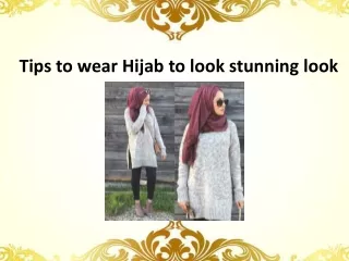 Ways to wear Hijab according to face shape