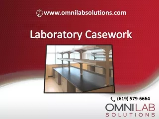 Best manufacturer of Lab Casework in the USA  - OMNI Lab Solutions