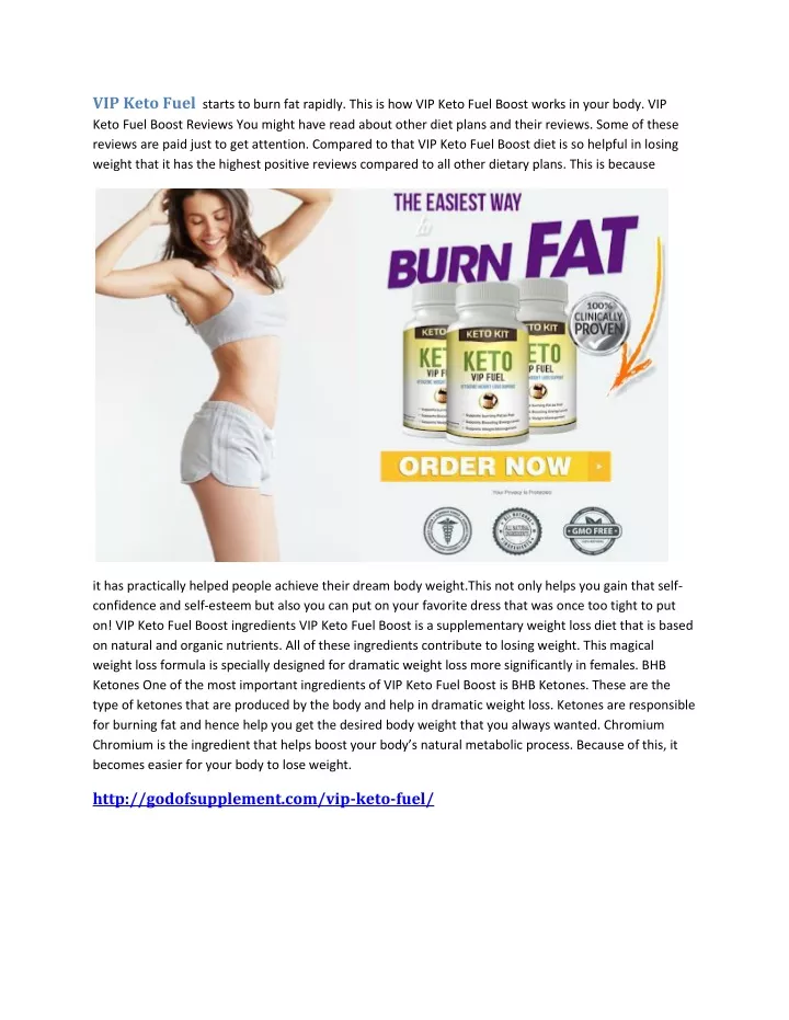 vip keto fuel starts to burn fat rapidly this